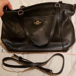 In perfect condition Black Coach Tote
